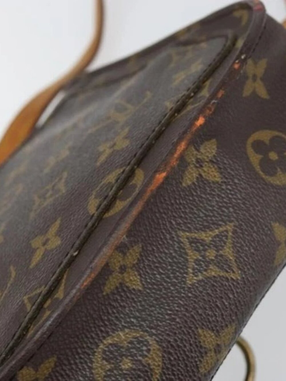 LOUIS VUITTON Monogram Saint Cloud MM Shoulder Bag M51243 LV Auth 166526 - Picture 8 of 16